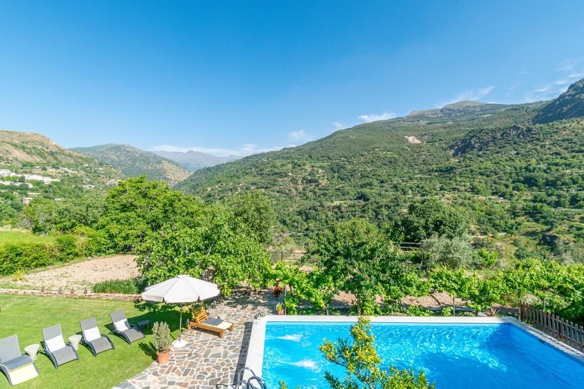 Casa Rural Olivillas Garden-Sierra Nevada เกวคาร์-เซียร์รา ภายนอก รูปภาพ